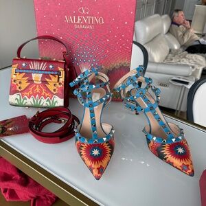 Valentino Volcano Rockstud Pump 38.5